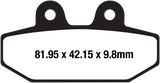 EBC FA-HH Series Sintered Rear Right Brake Pads - FA710HH (Harley-Davidson FLFBS Fat Boy 114 / FLHCS Heritage Classic 114 / FXFBS Fat Bob 114 2018–2024)