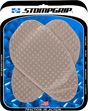 STOMPGRIP 50-10-0001C Tank Grips - Volcano - Large - Clear - Universal | Street
