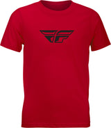Youth Fly F Wing Tee Red Ys - Cycle City Outdoors