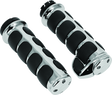 Kuryakyn Premium ISO Grips With Throttle Boss Dual Cable Chrome - Cycle City Outdoors