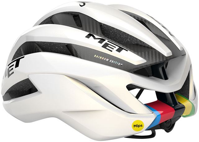 MET Trenta 3K Carbon Limited Edition Road Helmet (Rainbow)