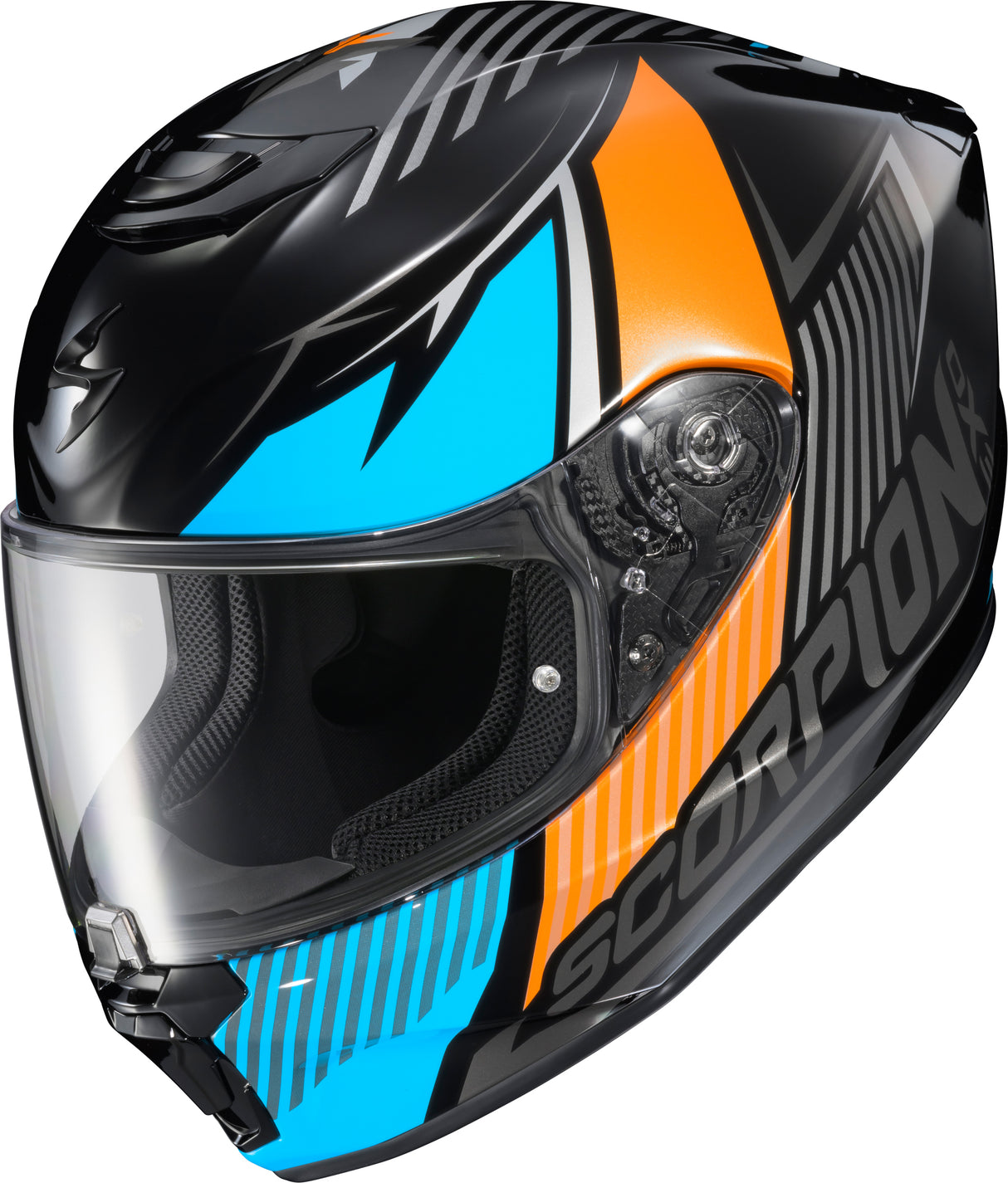 Scorpion - Exo R330 Full Face Helmet Hawker Light Blue Sm