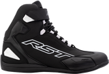 Sabre Moto Shoe Ce Boot Black / Black / White  Sz 11.5