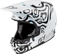 Youth Formula S Carbon Abyss Helmet White/Black Yl - Cycle City Outdoors