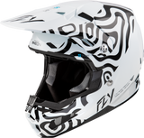 Youth Formula S Carbon Abyss Helmet White/Black Yl - Cycle City Outdoors