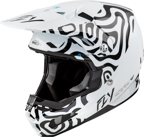 Youth Formula S Carbon Abyss Helmet White/Black Yl - Cycle City Outdoors