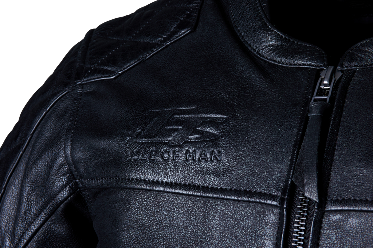 Iom Tt Hillberry 2 Ce Jacket Black Leather Sm