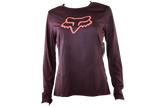 Fox Racing - Womens Ranger Long Sleeve Jersey - Dark Maroon - S