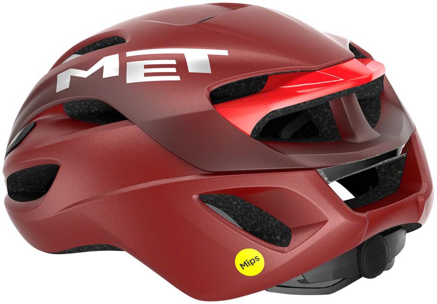 MET Rivale Mips Matte Red Dahlia S