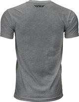 Fly F Wing Tee Dark Grey Heather Md - Cycle City Outdoors
