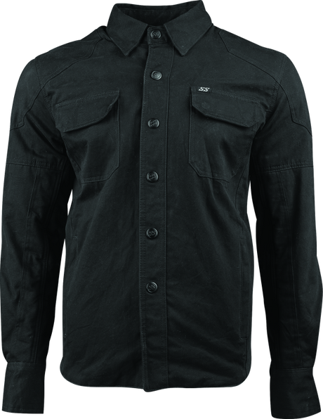 Speed and Strength Call to Arms Moto Shirt Black - Large - Cycle City Outdoors