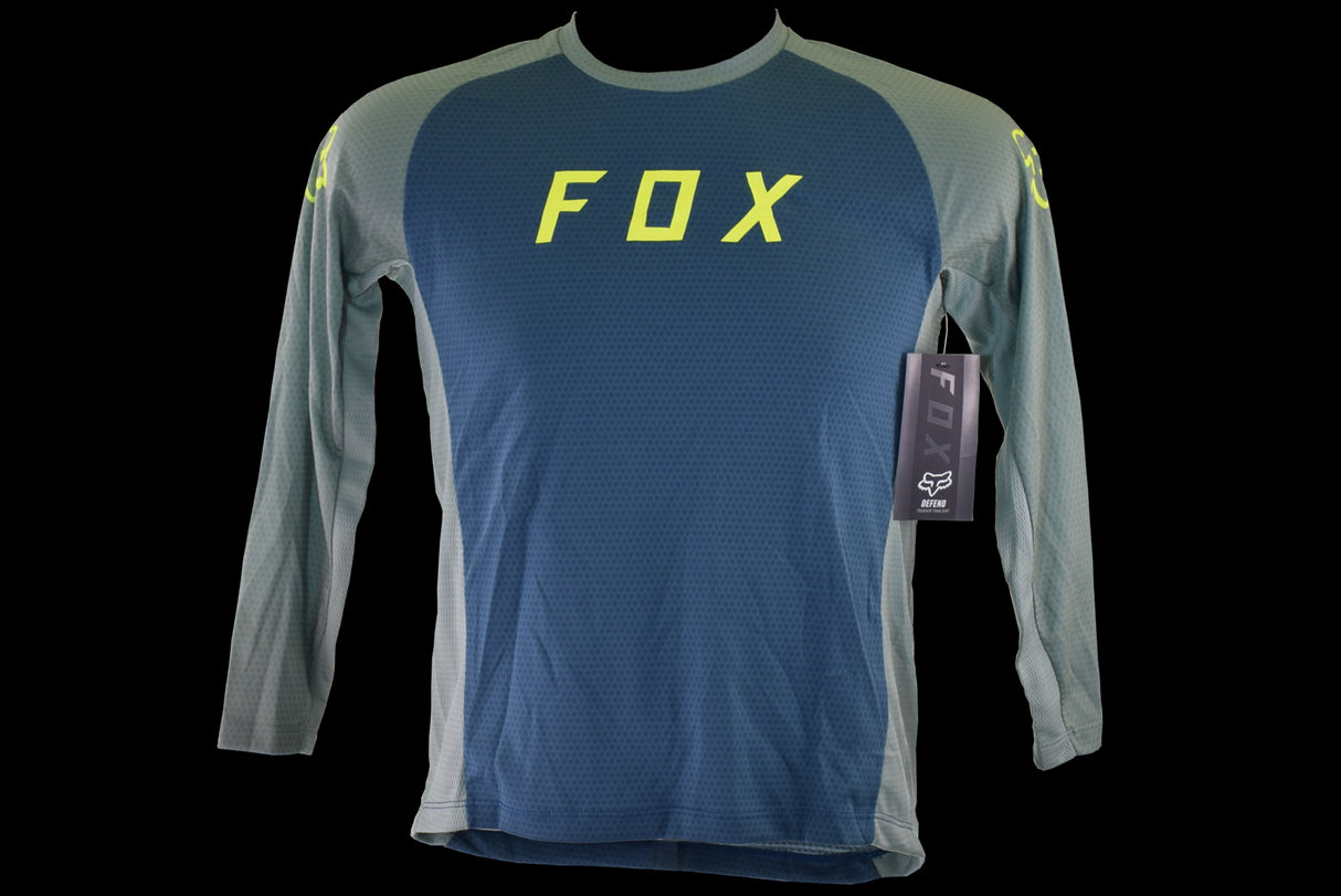 Fox Racing - Youth Defend Ls Jersey - Slt Blu - YM