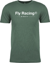 Fly Trademark Tee Forest Green Heather Xl - Cycle City Outdoors