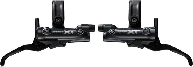 Shimano Deore XT M8200/8220 Disc Brake Upgrade Kit - Right and Left BL-M8200 Levers, Post Mount, Front and Rear BR-M8220 4-Piston Calipers