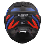 LS2 Advant X Modular Helmet | Nova | Matte Black/Red/Blue | XS–3XL | 901-1111