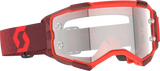 Fury Goggle Red Clear Works