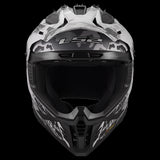LS2 - Gate II Carbine Motocross Helmet Tonal Gray Black