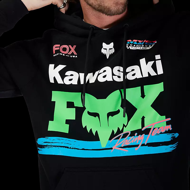 Fox Racing - Kawasaki Fleece PO - Black Hoodie