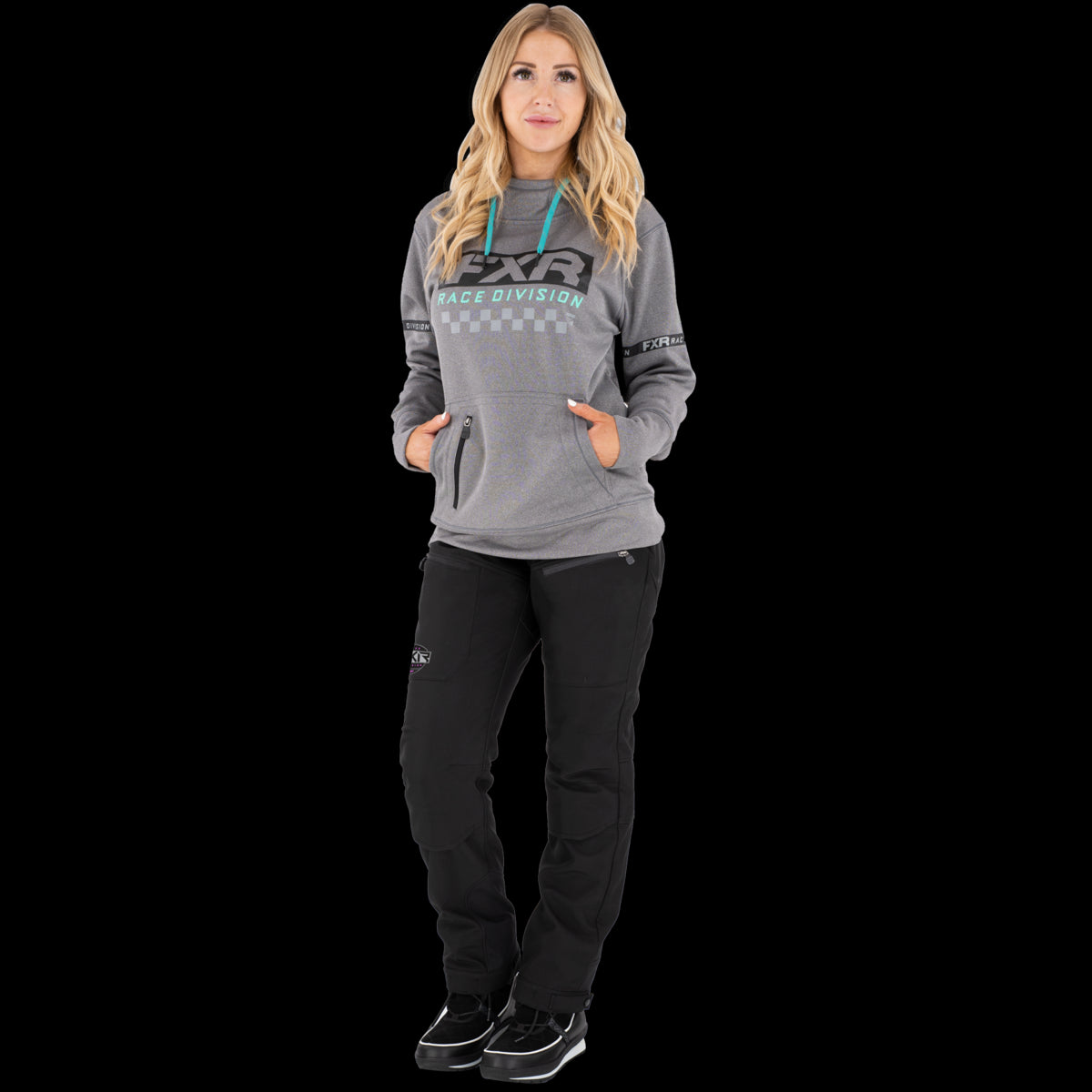 FXR - Altitude Softshell Pant - Black/Elect Prink - XL