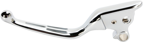 DRAG SPECIALTIES 0613-1284 Slotted Wide Blade Replacement Clutch Lever - Chrome | Street