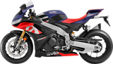 STOMPGRIP 55-10-0180B Tank Grips - Volcano - Black - Aprilia - RSV4/Tuono '21-'25 | Street