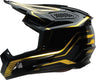Z1R Dirt Maxx Helmet - Monogram - Black/Gold