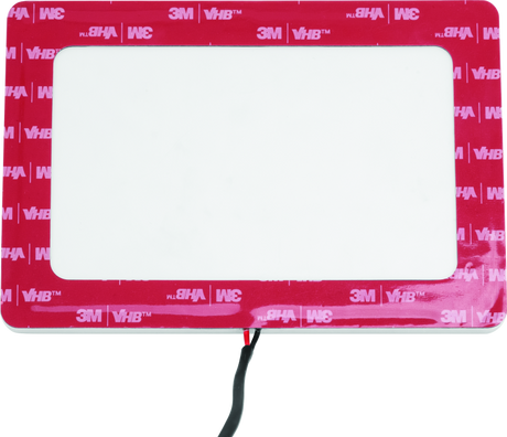 Kuryakyn Freedom Flag LED 4in X 6in Chrome - Cycle City Outdoors