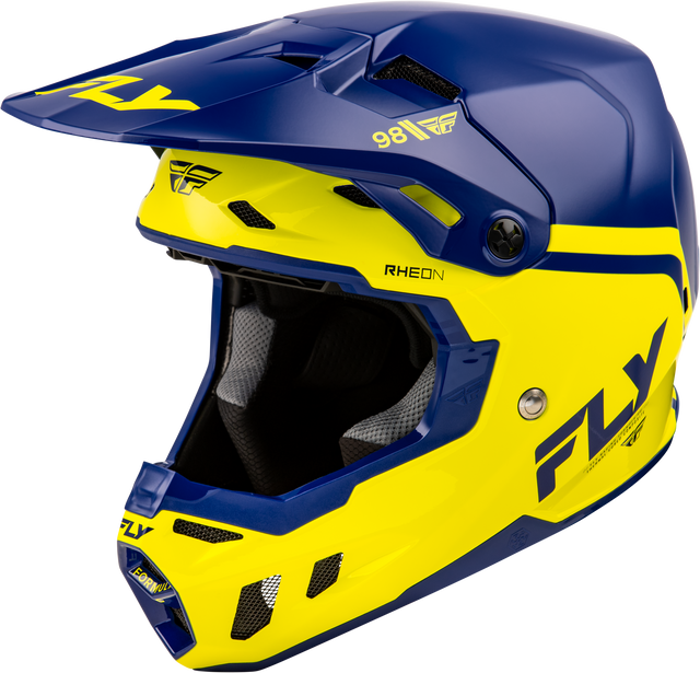 Formula Cc Objective Helmet Navy/Yellow 2x - Cycle City Outdoors