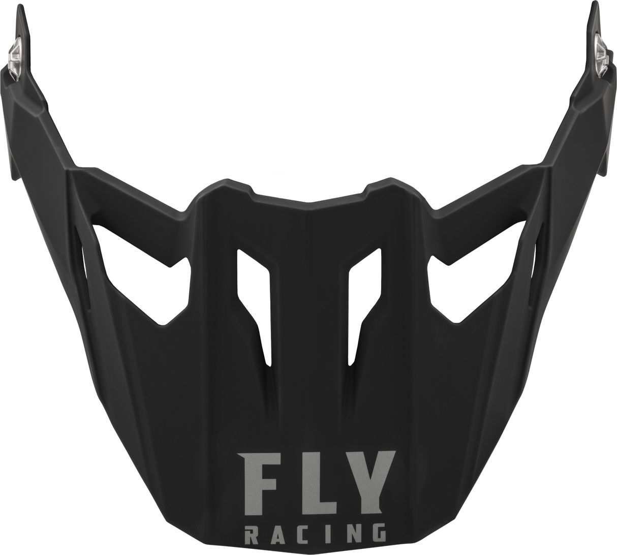 Trekker Solid Helmet Visor Matte Black - Cycle City Outdoors