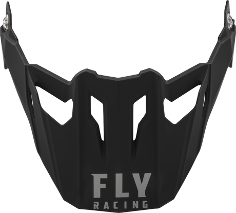 Trekker Solid Helmet Visor Matte Black - Cycle City Outdoors