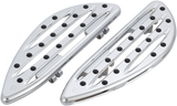 ARLEN NESS Driver Floorboards - Deep Cut - Chrome 06-838