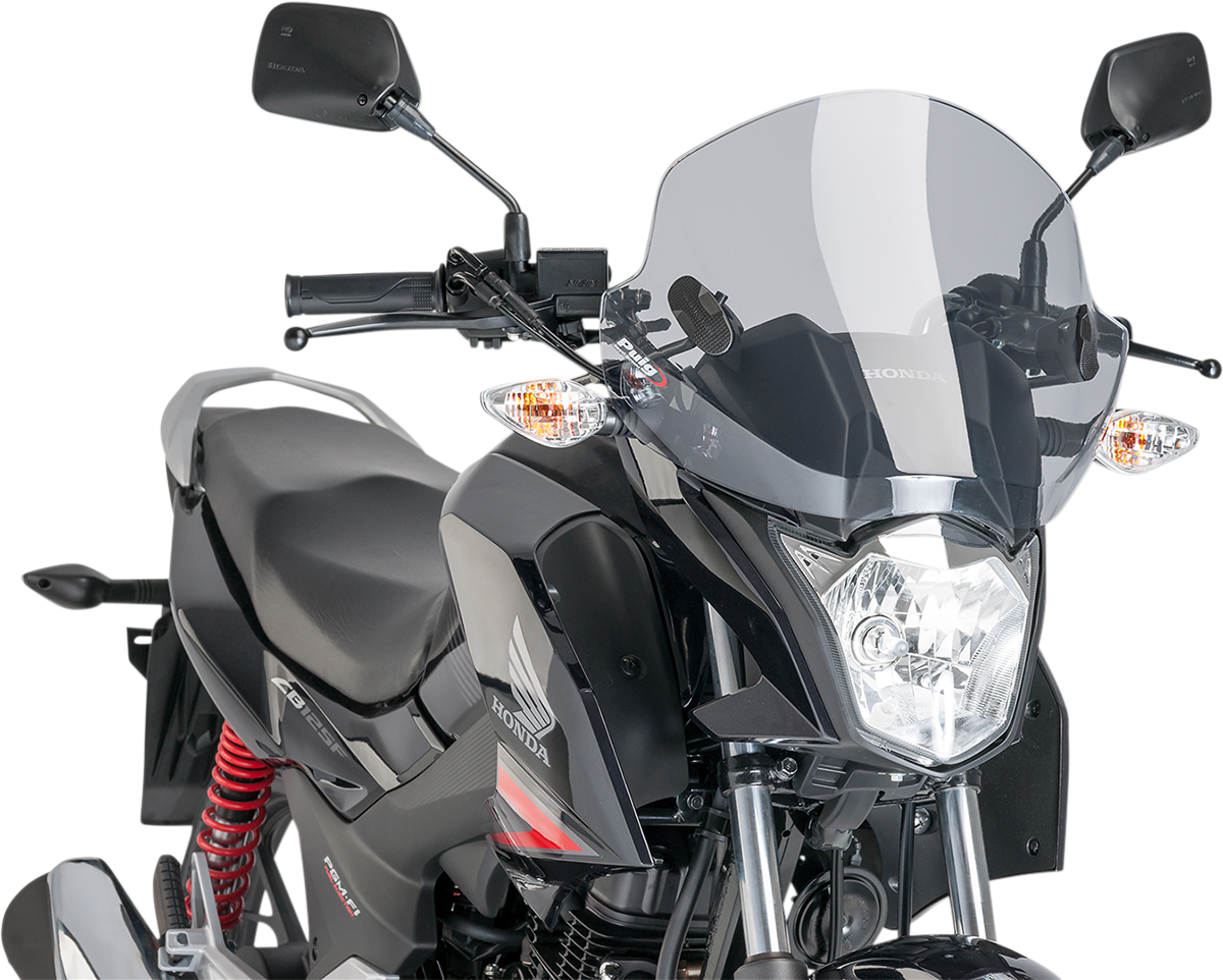Puig Hi-Tech Parts 5022H Trend Windscreen - Smoke | Street