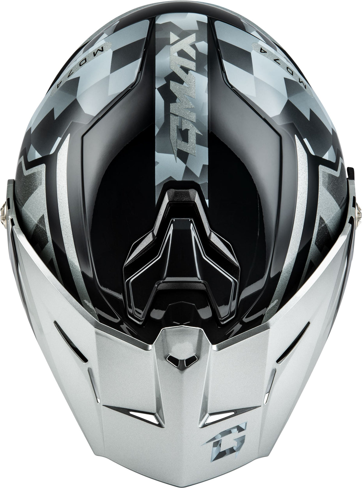 GMAX MD-74 Striker Modular Adventure Helmet | Clear & Mirrored Shields
