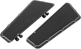 ARLEN NESS Driver Floorboards - Black - Beveled 15-410