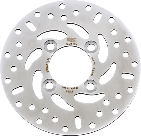 EBC MD Series Pro-Lite Brake Rotor, Rear - MD1184 (Honda Grom 125 / Monkey / Grom 2013–2025)