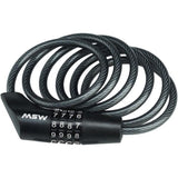 MSW - CLK-108 Combination Cable Lock - 5 x 8mm