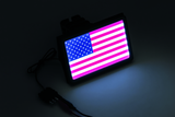 Kuryakyn Freedom Flag LED Hitch Cover Black - Cycle City Outdoors