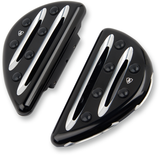 ARLEN NESS Passenger Floorboards - Deep Cut - Black 06-867