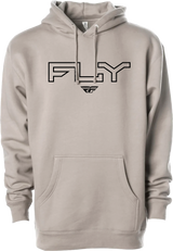 Youth Fly Edge Hoodie Cement Yl/Yx - Cycle City Outdoors