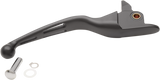 DRAG SPECIALTIES 0614-0808 Slotted Wide Blade Replacement Brake Lever - Black | Street