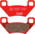 EBC FA-TT Series Semi-sintered Brake Pads - FA395X (Arctic Cat / Textron / Kymco / Polaris 2004–2023)