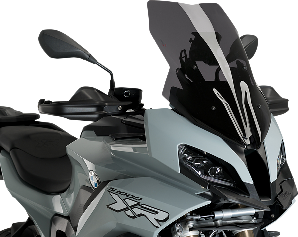 Puig Hi-Tech Parts 20447F Touring Windscreen - 22-1/4" - Dark Smoke - S 1000 XR | Street