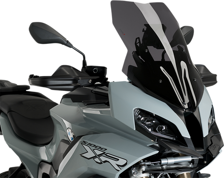 Puig Hi-Tech Parts 20447F Touring Windscreen - 22-1/4" - Dark Smoke - S 1000 XR | Street