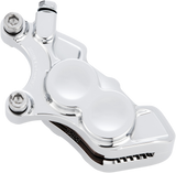ARLEN NESS 4-Piston Caliper - Front Right - 11.8" - Chrome 02-222