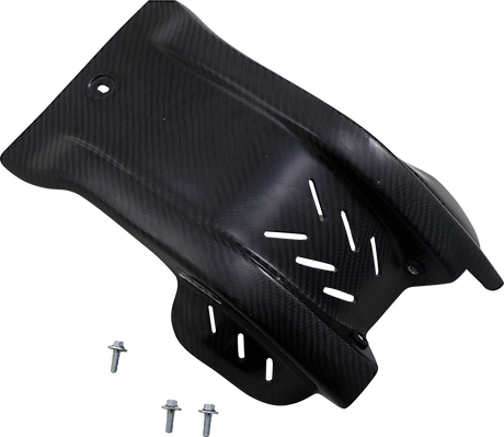 MOOSE RACING Carbon Fiber Skid Plate - Gas Gas | Husqvarna | KTM MSP45019T - Cycle City Outdoors