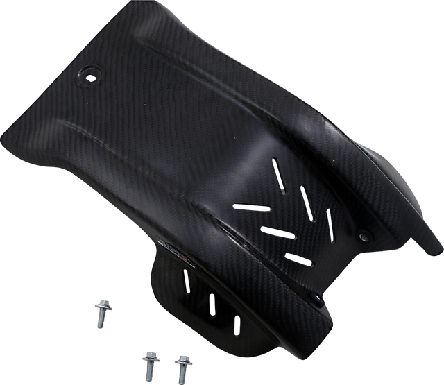 MOOSE RACING Carbon Fiber Skid Plate - Gas Gas | Husqvarna | KTM MSP45019T - Cycle City Outdoors