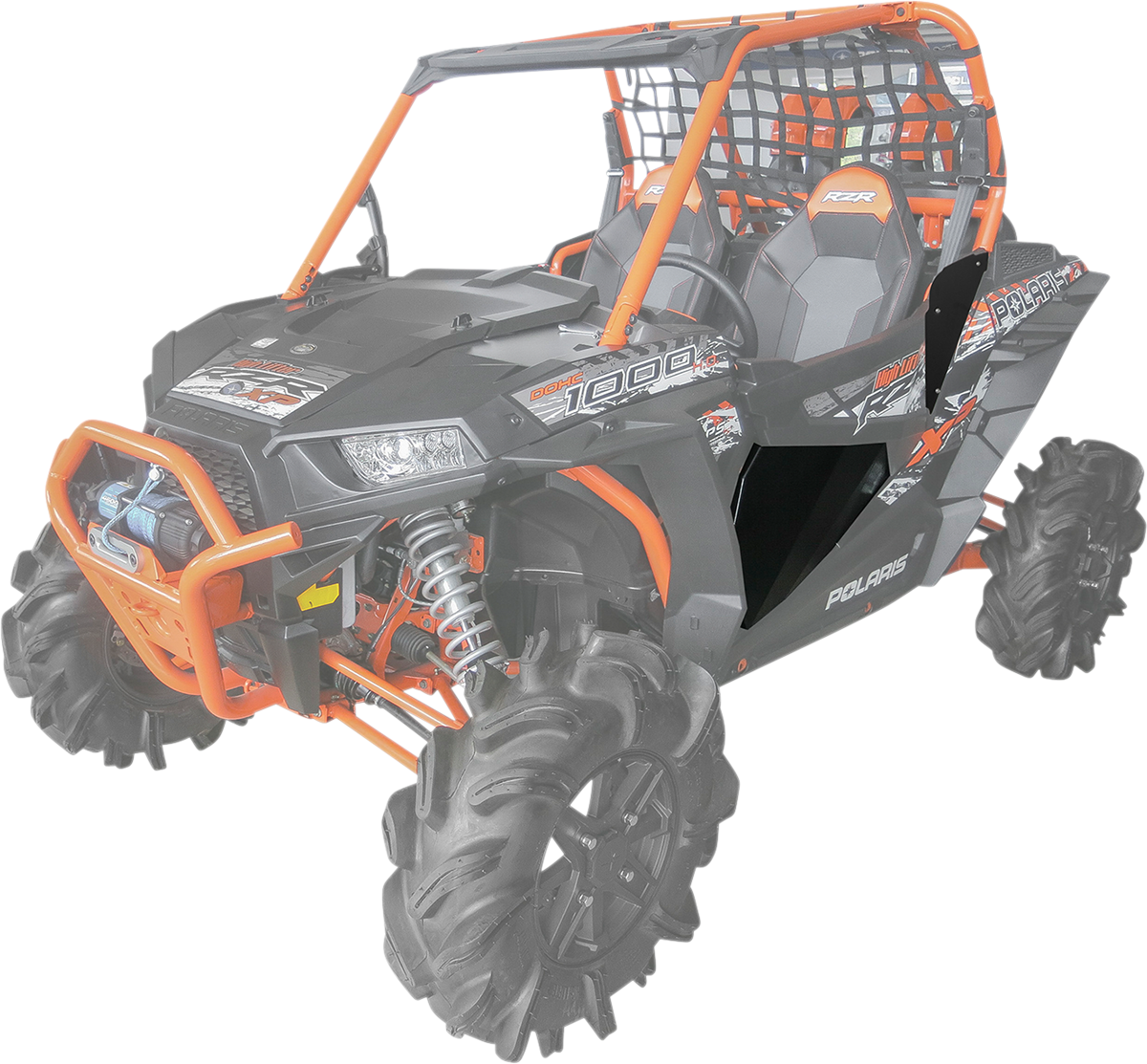 MOOSE RACING Lower Door Insert - Black - Polaris 2444.7476.1 - Cycle City Outdoors