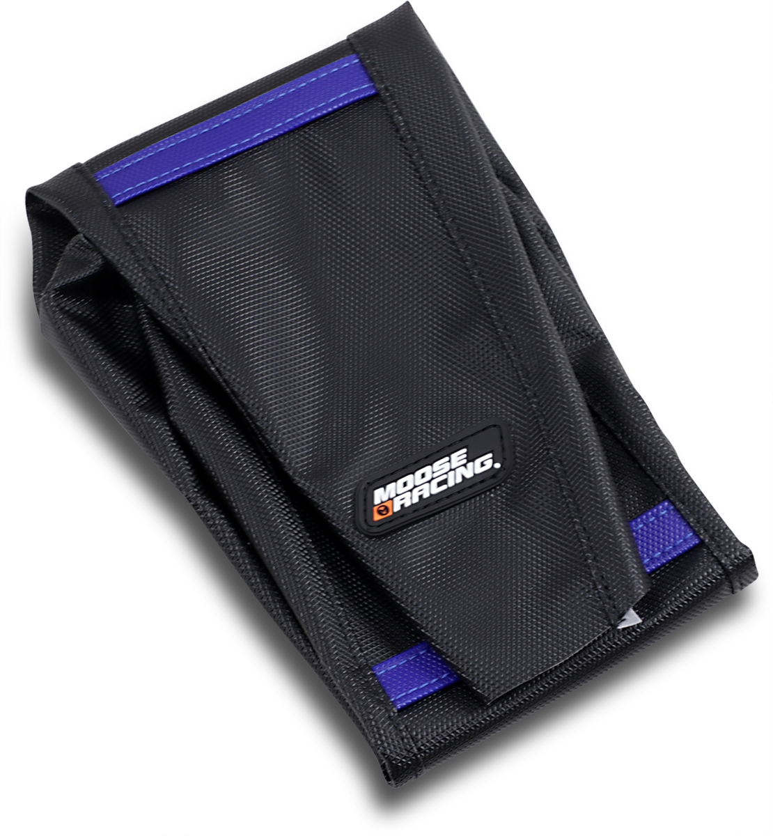 MOOSE RACING Ribbed Seat Cover - Black Cover/Blue Ribs - Husqvarna HQV45018-332 - Cycle City Outdoors
