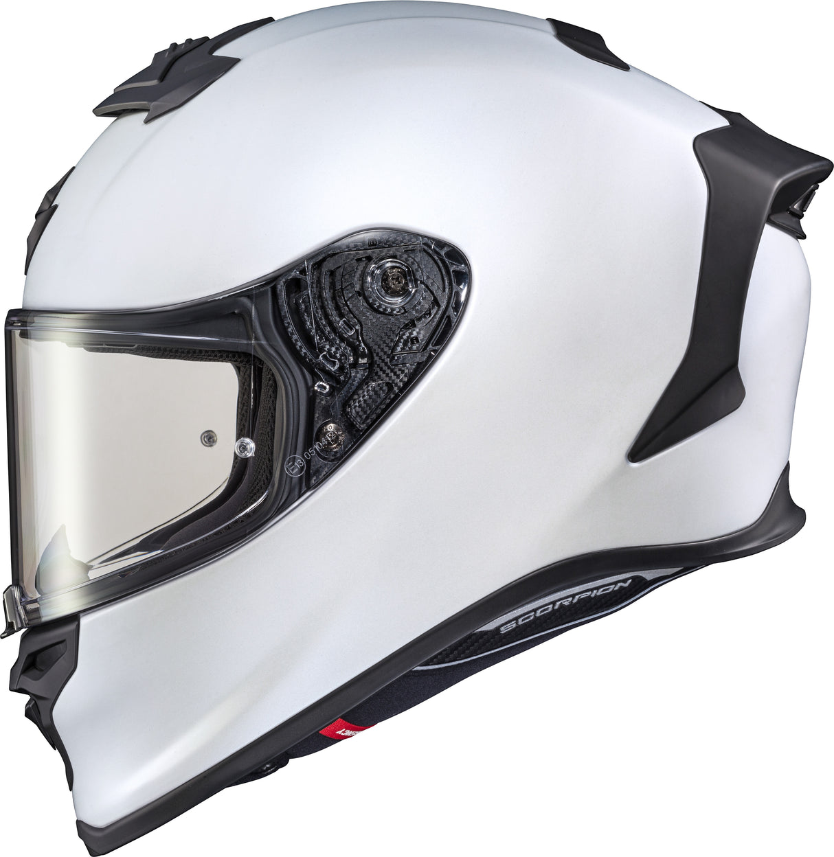 Scorpion - Exo R1 Air Full Face Helmet Matte Pearl White Md