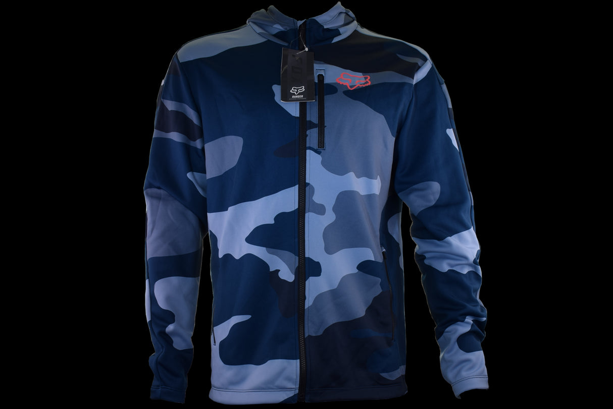 Fox Racing - Ranger Tech Fleece Jacket - Blue Camo - L